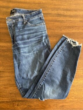 Kut from the Kloth Distressed Donna Fab Ab Ankle Skinny